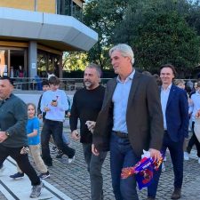 Hansi Flick besucht die DSB